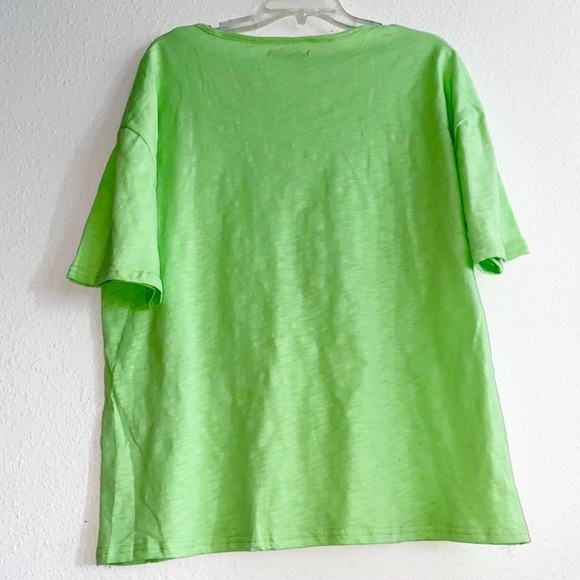 🍀MissLook Skull Love v-neck T-shirt - Picture 4 of 15